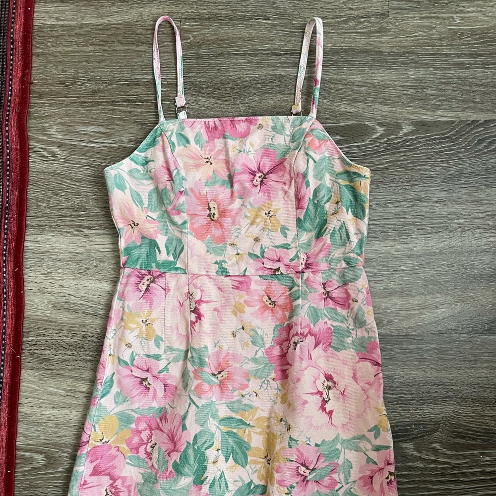 Urban Outfitters fitted floral dress